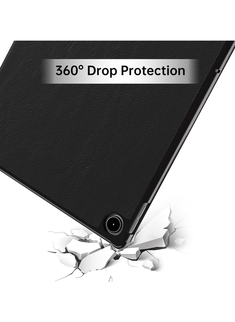 Case for Lenovo M10 Plus 3rd Gen 10.6 inch, XLTTONG Ultra Slim Protective Three Folding Shell Stand Cover, Auto Wake/Sleep for Lenovo Tab M10 Plus 3rd Gen Case (TB125FU/TB128FU)