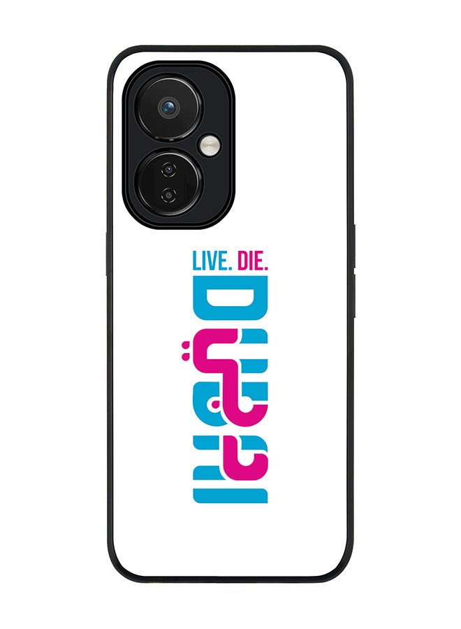 Stylizedd Rugged Black edge case for Nord CE 3 Lite Slim fit Soft Case Flexible Rubber Edges Anti Drop TPU Gel Thin Cover - Live Die DUBAI - Image 1