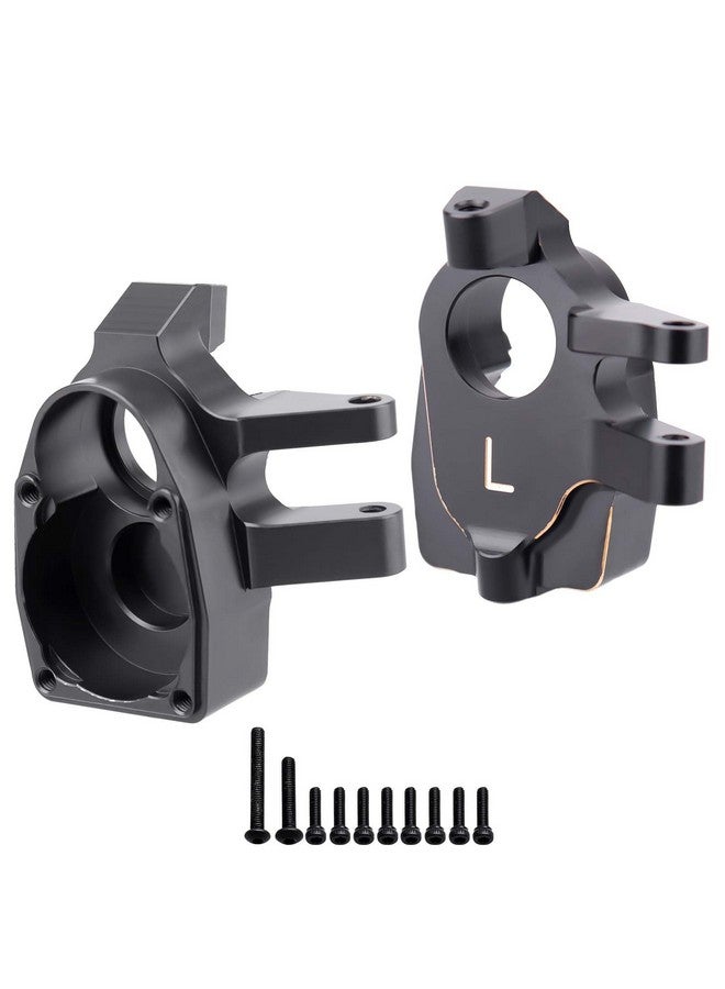 Hobbypark Brass Front Steering Knuckles Portal Weights For Axial Capra And Scx10 Iii Upgrades - Image 1