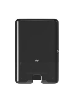 Tork Xpress Multifold Hand Towel Dispenser Black H2 OneataTime Dispensing Elevation Range 553028