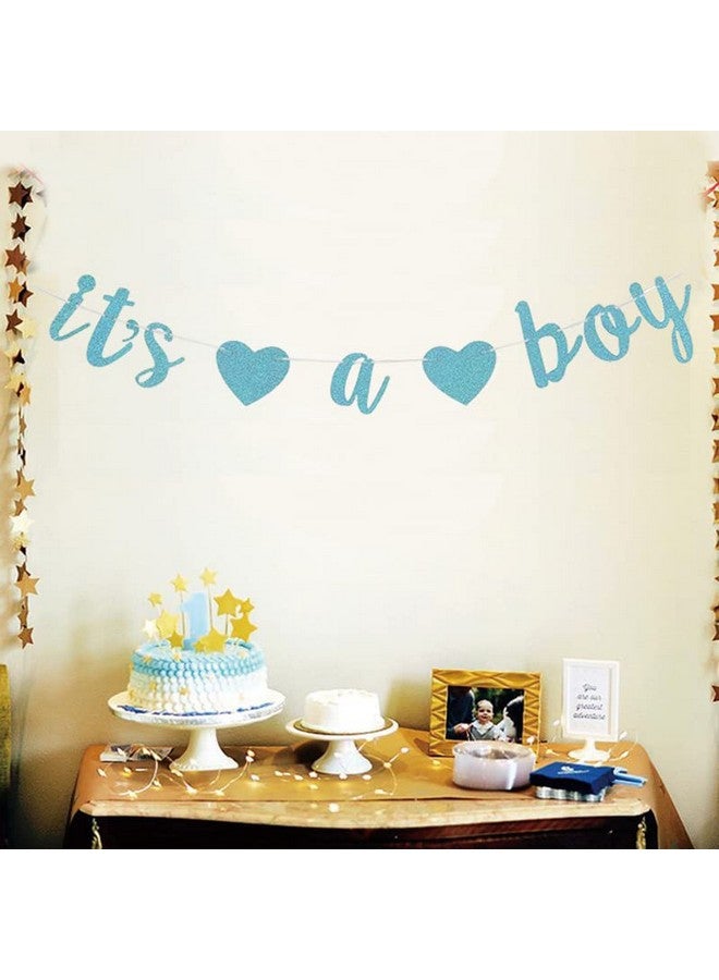 Oarkive It's A Boy Banner Boy Baby Shower Decorations Its A Boy Sign Baby Boy Banner for Baby Boy Shower Decor Baby Boy Baby Shower Decorations Baby Boy Shower Decorations Birthday Party Favors - Image 5