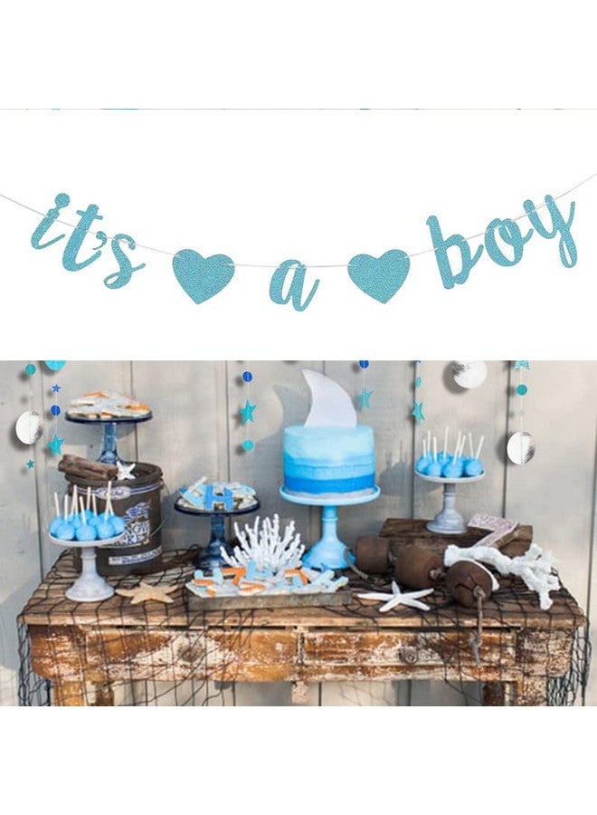 Oarkive It's A Boy Banner Boy Baby Shower Decorations Its A Boy Sign Baby Boy Banner for Baby Boy Shower Decor Baby Boy Baby Shower Decorations Baby Boy Shower Decorations Birthday Party Favors - Image 3