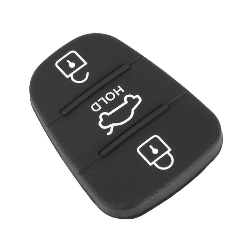 5pcs Replacement Remote Key Shell Rubber 3-Button Pad Fit for Hyundai Fit for Kia(with Letter) - Image 4