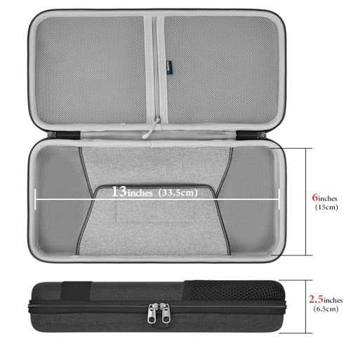 Geekria 75% 84 Key Keyboard Case, Hard Shell Travel Carrying Bag, Compatible with Keychron K2, Logitech POP Keys Mechanical Keyboard, EPOMAKER x Aula F75, ROG Azoth Extreme 75, Womier S K80 - Image 4
