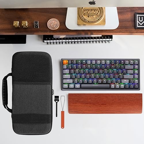 Geekria 75% 84 Key Keyboard Case, Hard Shell Travel Carrying Bag, Compatible with Keychron K2, Logitech POP Keys Mechanical Keyboard, EPOMAKER x Aula F75, ROG Azoth Extreme 75, Womier S K80 - Image 5