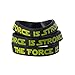 L LIFETIME The Force Party Favors Bands Galaxy Wars Theme Birthday Supplies Goody Bag Kids Teen Tween Size Wrist Bracelets for Boys Girls Rubber Band Bracelets Silicone Bracelets for Girls 24 Pack - Image 2