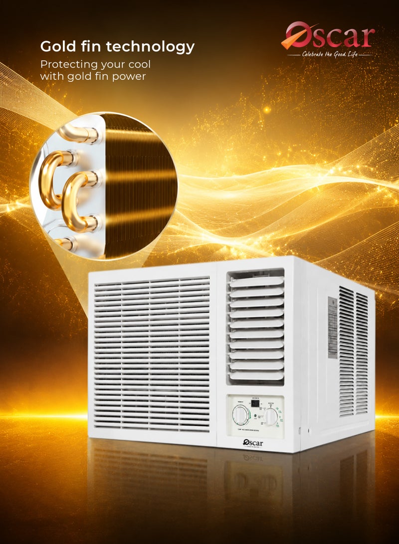OSCAR 17,800 BTU Window AC | Hot & Cool Air Conditioner | Fast Turbo Cooling | Energy Saving | Sleep Mode | Powerful Cooling for Large Rooms | OWC18KHC - Image 5