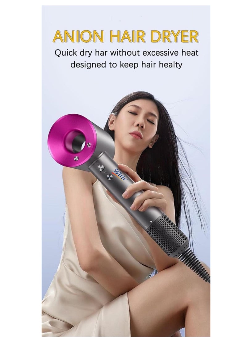 Generic 2 In 1 Professional Ionic Hair Dryer, Powerful Fast Drying Low Noise for Home Salon Travel  - Image 3