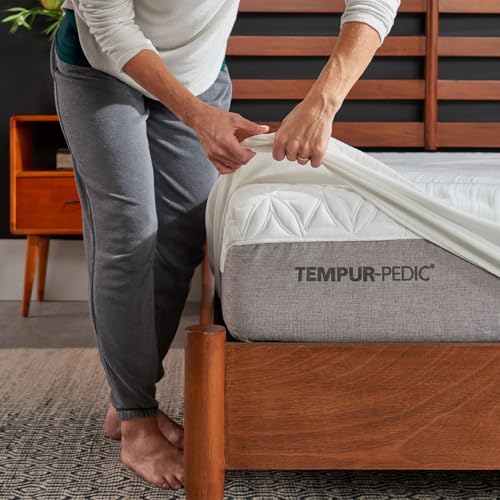 Tempur-Pedic Protect Waterproof Mattress Protector, Queen, White (Packaging May Vary) - Image 3