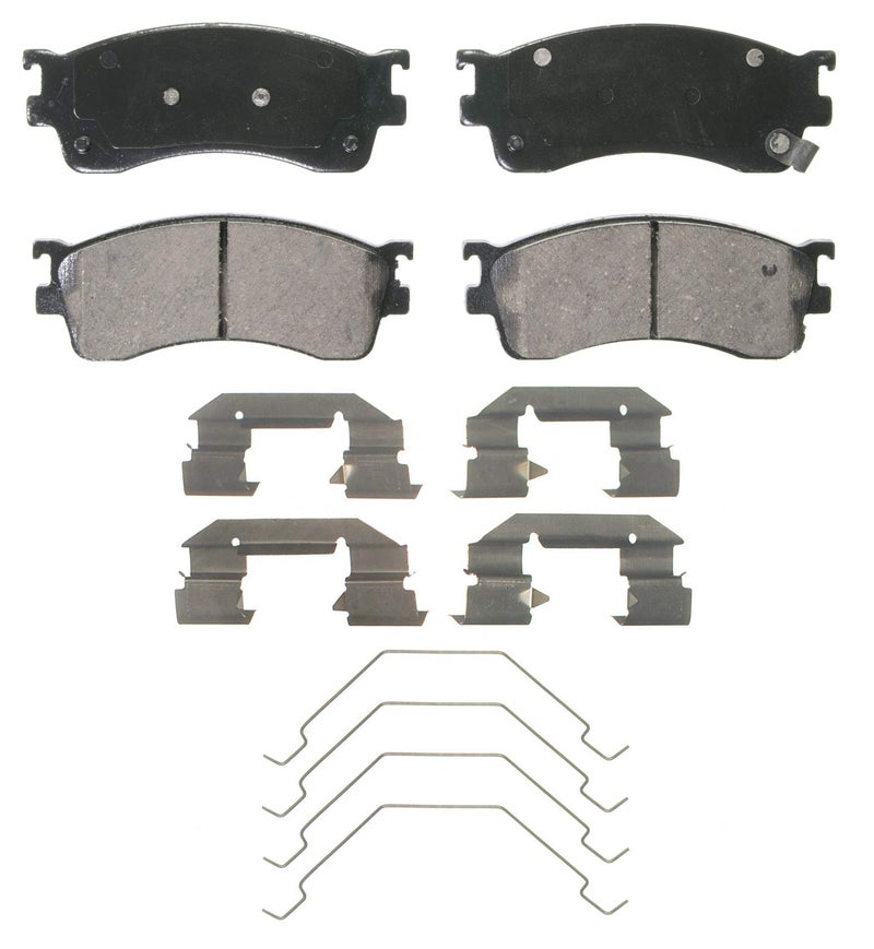 Wagner QuickStop ZD893 Front Disc Brake Pad Set for 2002 Mazda Protege - Image 1