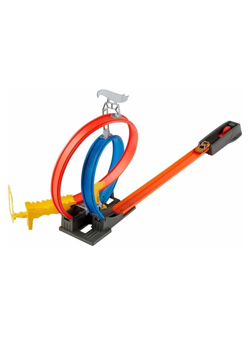 Hot Wheels مجموعة مسار الطاقة المتحركة من هوت ويلز مع حلقة الطاقة - Image 2