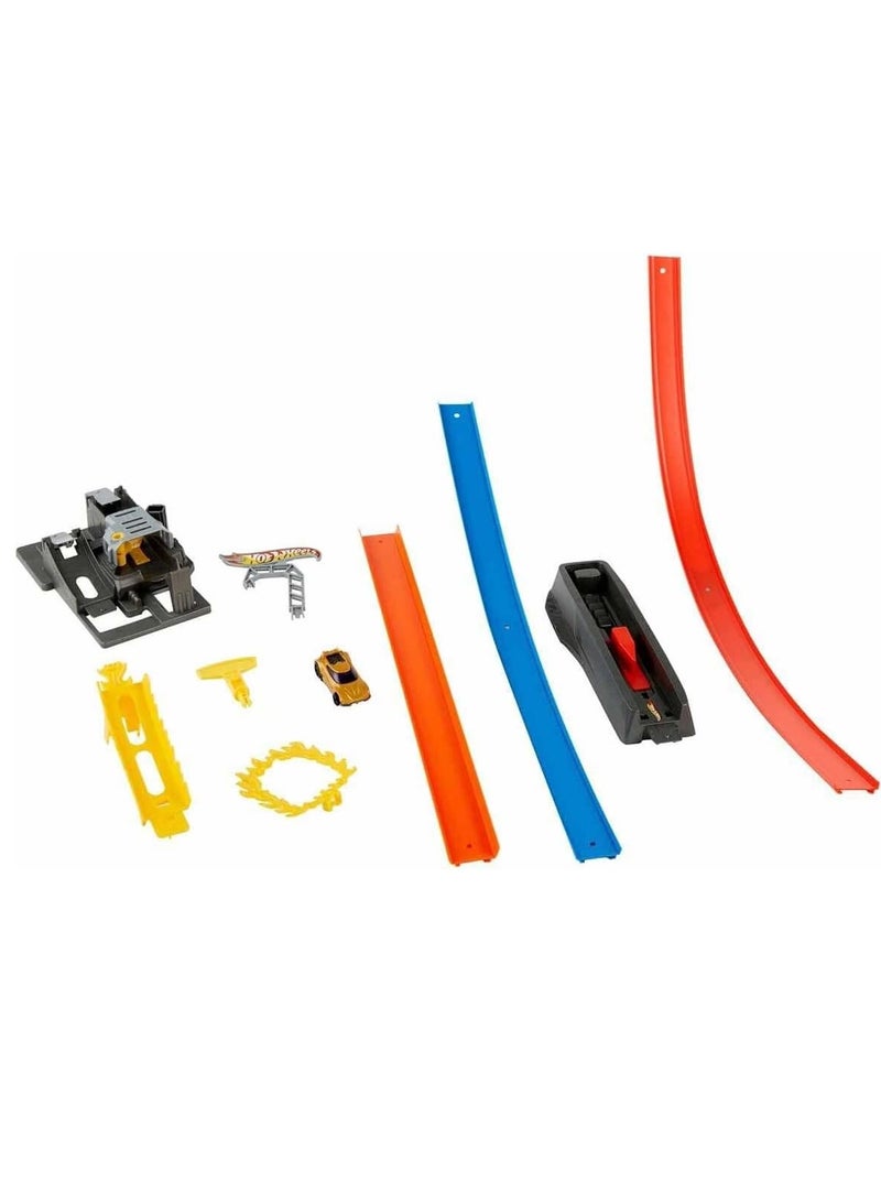 Hot Wheels مجموعة مسار الطاقة المتحركة من هوت ويلز مع حلقة الطاقة - Image 3