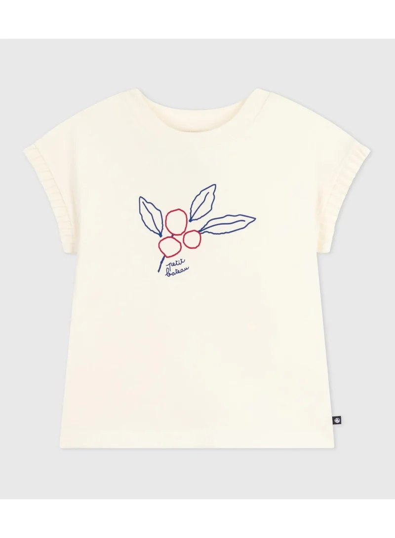 Petit Bateau Children's short-sleeved printed T-shirt