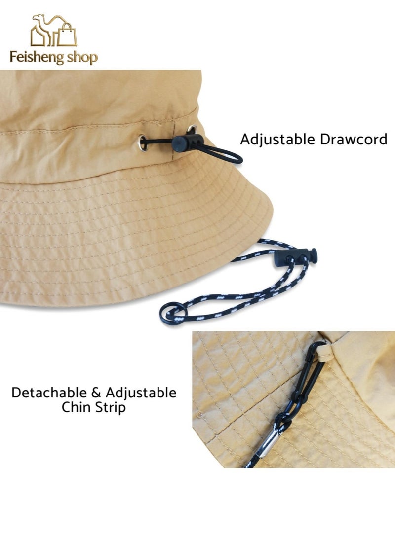 Feisheng shop Unisex Foldable Sun Hat | Bucket Hat | Outdoor UV Protection | Waterproof & Lightweight | Ideal for Fishing and Hiking - Image 5
