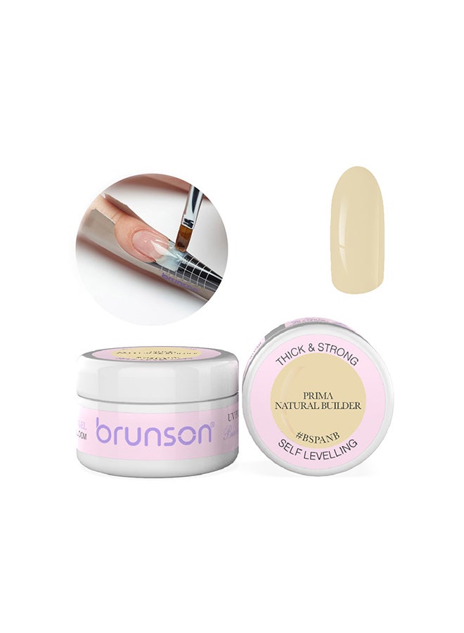 brunson Solid Sculpture Builder Gel for Nails 30ml Nail Sculpting Gel Self Leveling Non-Sticky Hand Solid Builder Gel Hard Nail Extension Gel 3D Sculpting Gel for Nail Art Design Salon Manicure