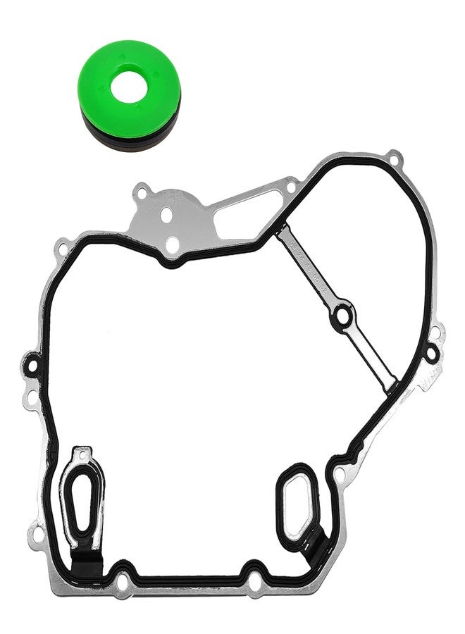 BSAMZO Timing Cover Gasket Set - Compatible with 2002-2016 2.0L 2.2L 2.4L Chevy Cobalt Captiva Sport HHR Impala,GMC Terrain,Pontiac G5 G6 Buick Regal, Verano, Replace# TCS46079, 24435052 - Image 1