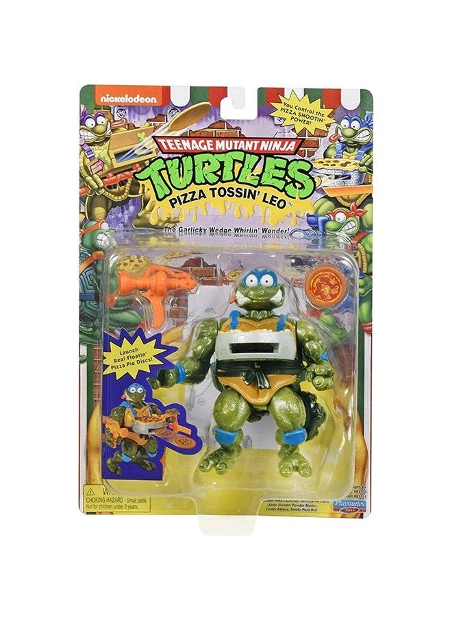 Teenage Mutant Ninja Turtles الأبطال المتحولون المراهقون: تمثال ليوناردو الكلاسيكي الأصلي الذي يرمي البيتزا  - Image 1