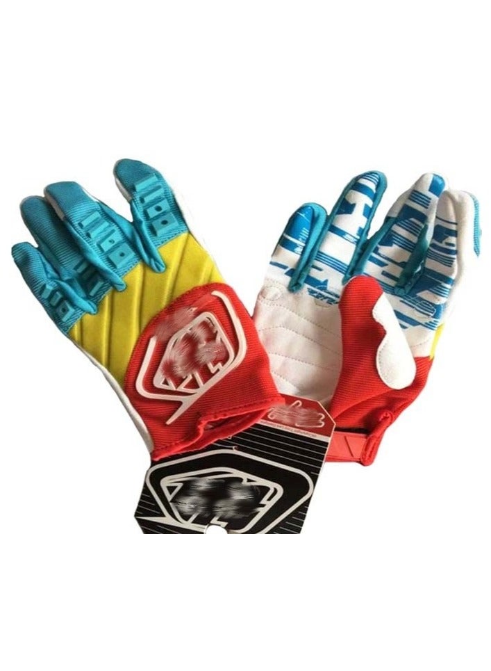 Fox New Off-road Motorcycle Racing Mountain Bike Riding All Finger Gloves - Image 3