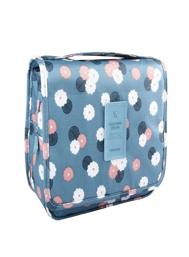 TINSICO Hanging Roll-Up Makeup Bag | Toiletry Kit | Travel Organizer for Women - 4 Removable Storage Bags - Organize Make Up, Cosmetics, First Aid, Personal Care, Bathroom,Bunt Flowers - Image 5