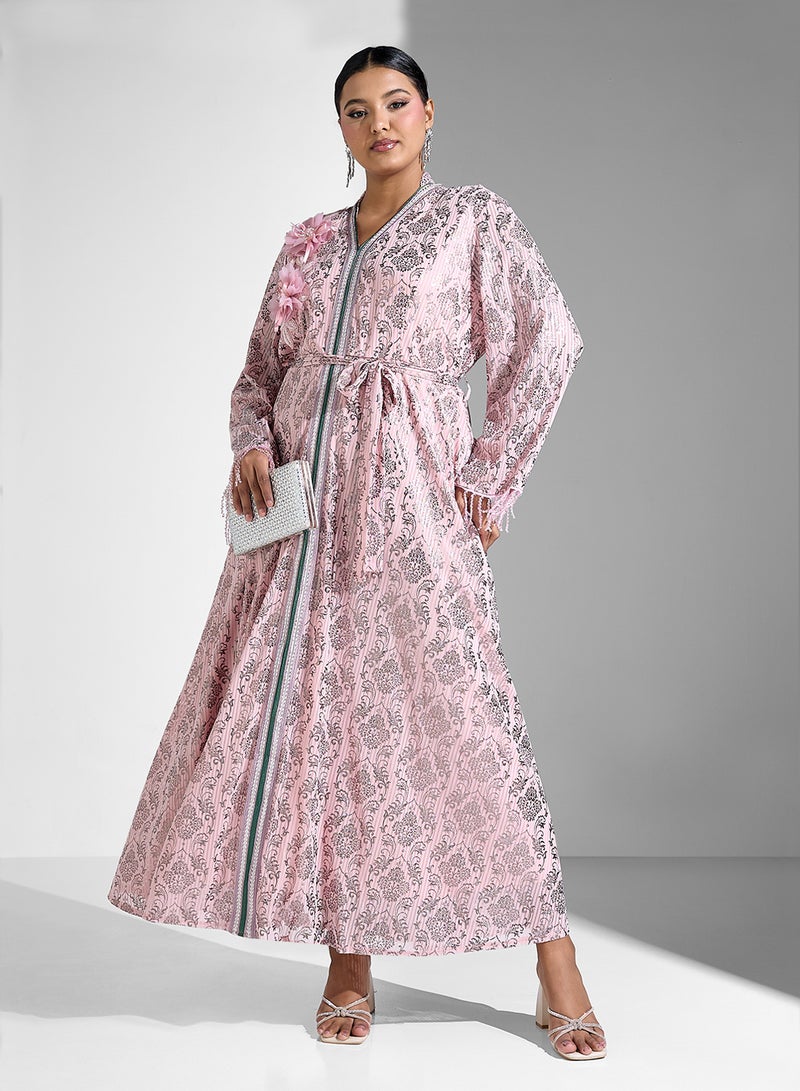 Khizana Floral Maxi Dress - Image 4