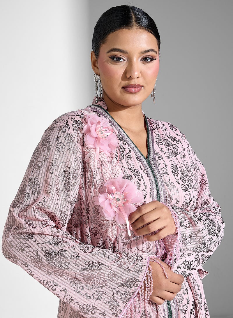 Khizana Floral Maxi Dress - Image 3