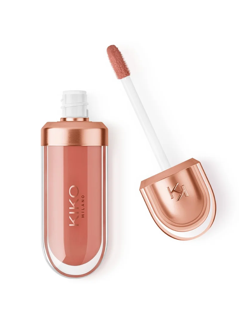 KIKO MILANO GOLDEN OASIS 3D HYDRA LIP GLOSS - PEARLY WARM MAUVE