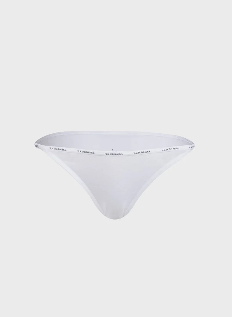 U.S. Polo Assn. String Bikini 5 Pack