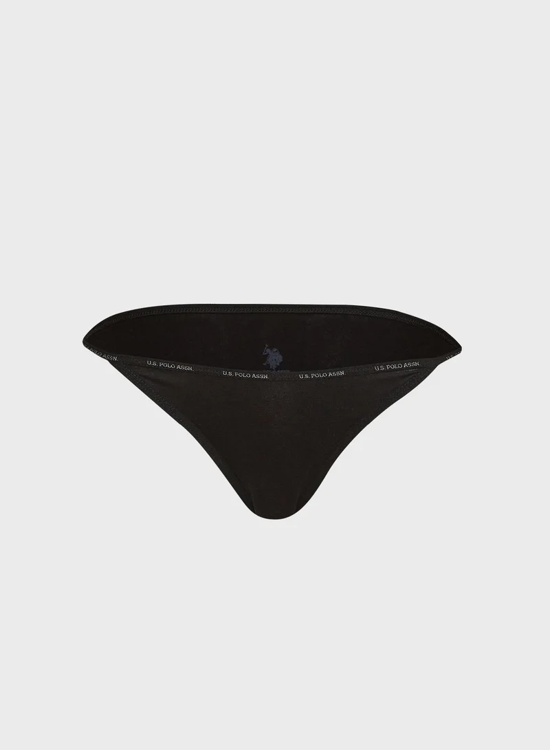 U.S. Polo Assn. String Bikini 5 Pack