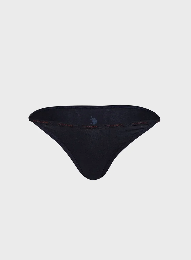U.S. Polo Assn. String Bikini 5 Pack