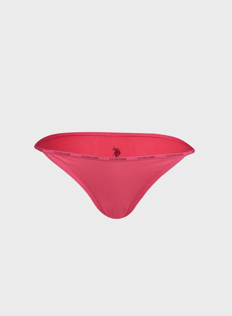 U.S. Polo Assn. String Bikini 5 Pack