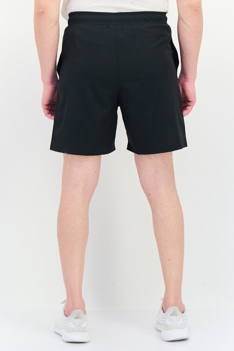 TapouT شورتات تدريب رياضية للرجال بشعار العلامة التجارية، أسود - Image 4