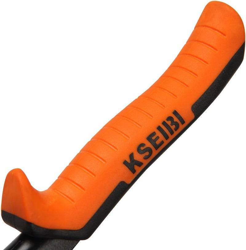 KSEIBI 142030 قاطع مقص طيران للصفائح المعدنية بطول 10 بوصة وسعة قطع 1 3/8 بوصة (قطع يسار) - Image 4