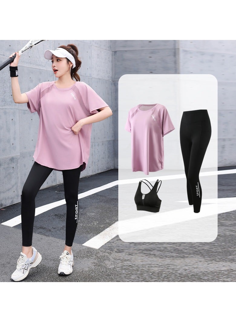 EBMINI New Pilates Yoga Training Fitness Clothing Set