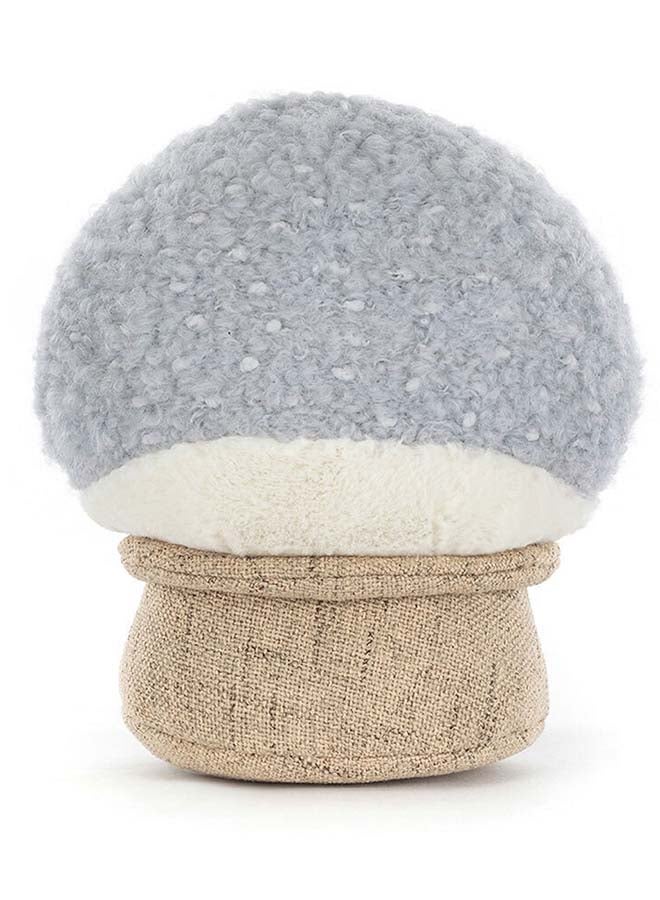 Jellycat Amuseables Snow Globe – Soft Plush Winter Snow Globe with Embroidered Cabin & Smiley Face – 20cm Holiday Cuddle Toy for Décor, Gifting & Collectors - Image 3