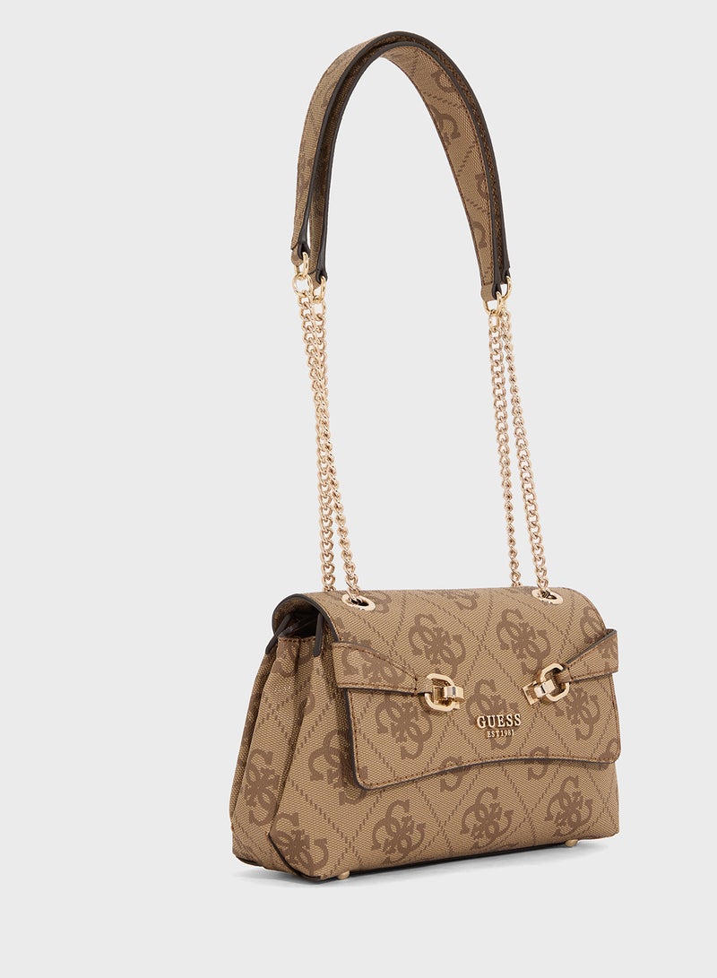 GUESS Lorelei Convertible Crossbody Flap - Image 3