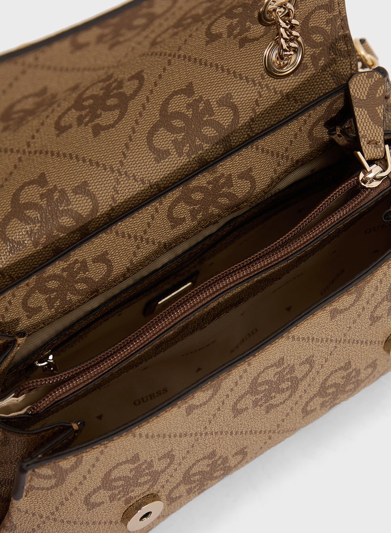 GUESS Lorelei Convertible Crossbody Flap - Image 5
