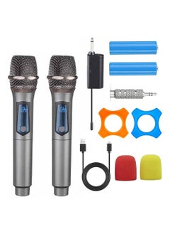 DMG TECH Wireless Microphone, DMG UHF Handheld Dynamic Mic Karaoke System with Rechargeable Receiver, 164 ft Range, for Karaoke Nights and House Parties, DJ, Meeting  - Image 1