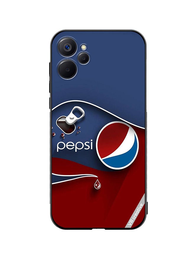 VR CREATIVE Protective Case Cover For Realme 9i 5G Pepsi Design Multicolour - Image 1
