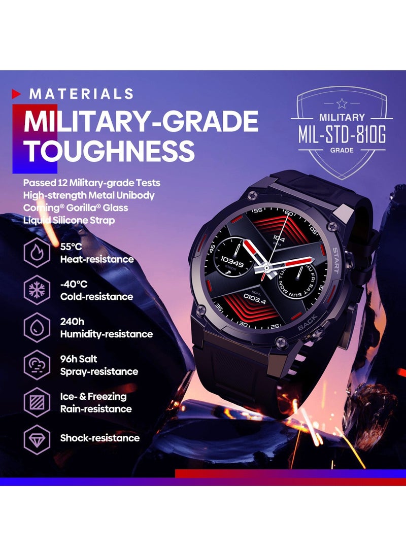 Zeblaze Zeblaze VIBE 7PRO 1.43 inch AMOLED Display High Fidelity Bluetooth Call Smartwatch  - Image 2