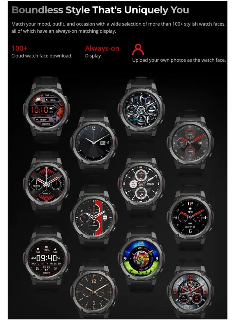 Zeblaze Zeblaze VIBE 7PRO 1.43 inch AMOLED Display High Fidelity Bluetooth Call Smartwatch  - Image 5
