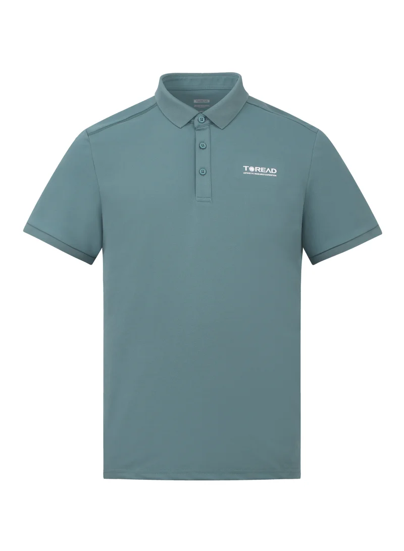 TOREAD Men's Polo Short Sleeve T-shirt - Lightweight, Comfortable, Modern Design