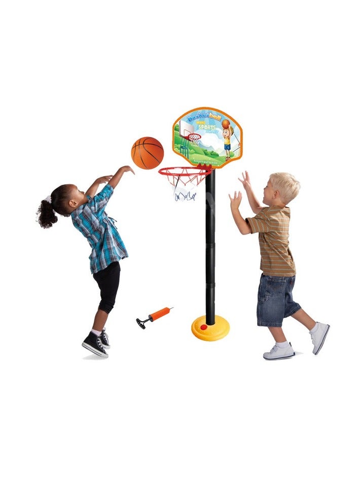 ALCOACH Basketball Hoop Portable & Adjustable Height Kids Playing Indoor Outdoor Games for Kids Fun Activities Educational Toys Sports Toys Gifs for Boys and Girls 5 to 10+ Years Old baby - 1 - Image 2