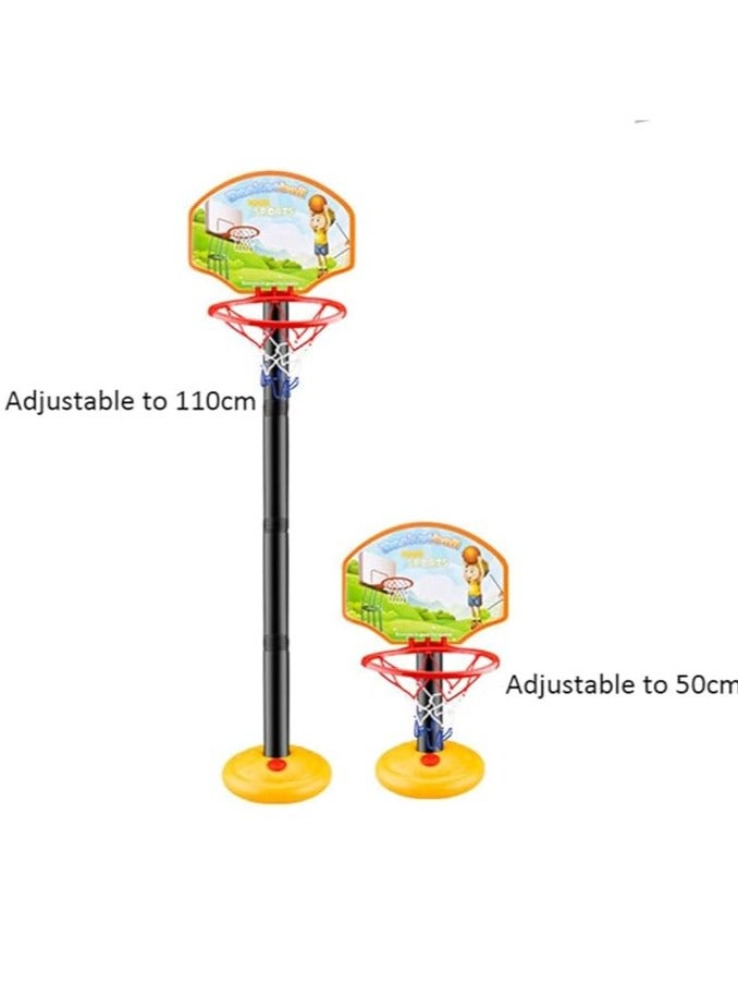 ALCOACH Basketball Hoop Portable & Adjustable Height Kids Playing Indoor Outdoor Games for Kids Fun Activities Educational Toys Sports Toys Gifs for Boys and Girls 5 to 10+ Years Old baby - 1 - Image 5