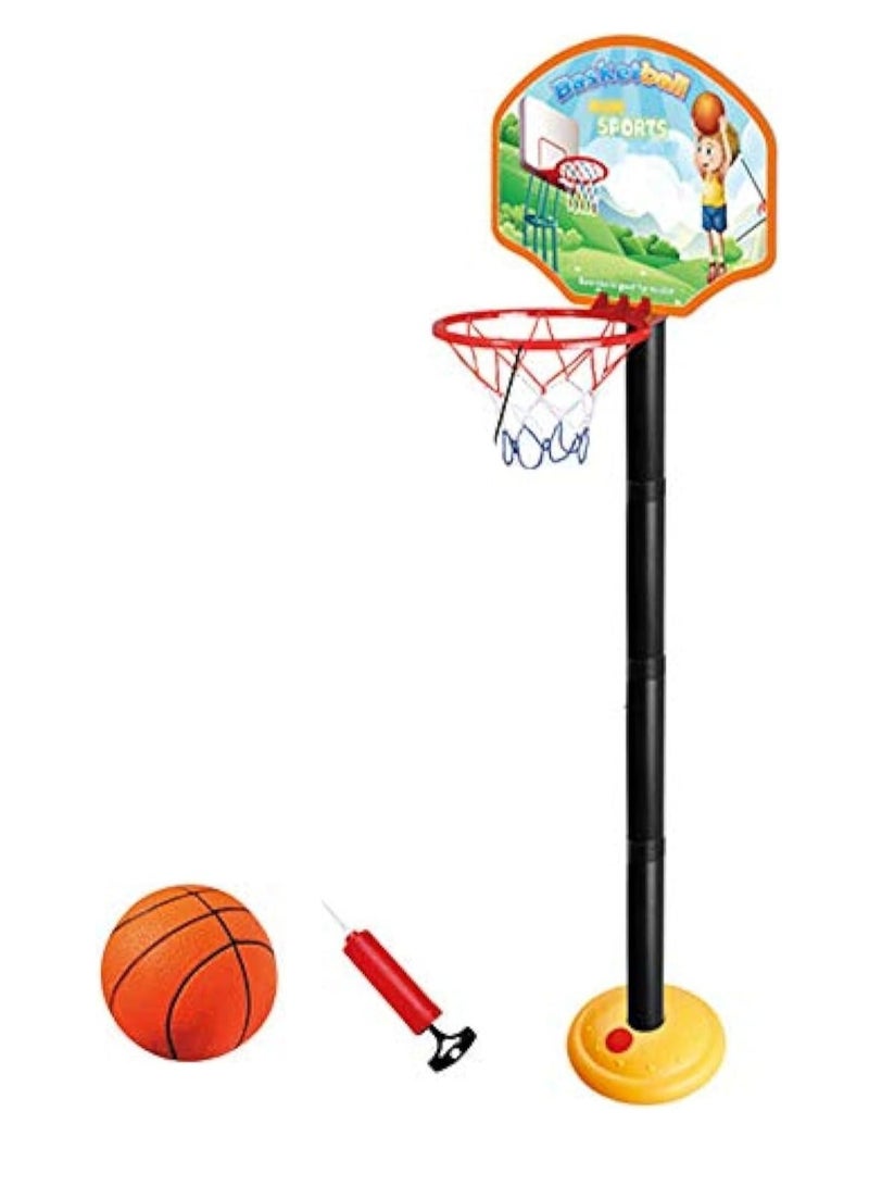 ALCOACH Basketball Hoop Portable & Adjustable Height Kids Playing Indoor Outdoor Games for Kids Fun Activities Educational Toys Sports Toys Gifs for Boys and Girls 5 to 10+ Years Old baby - 1 - Image 3