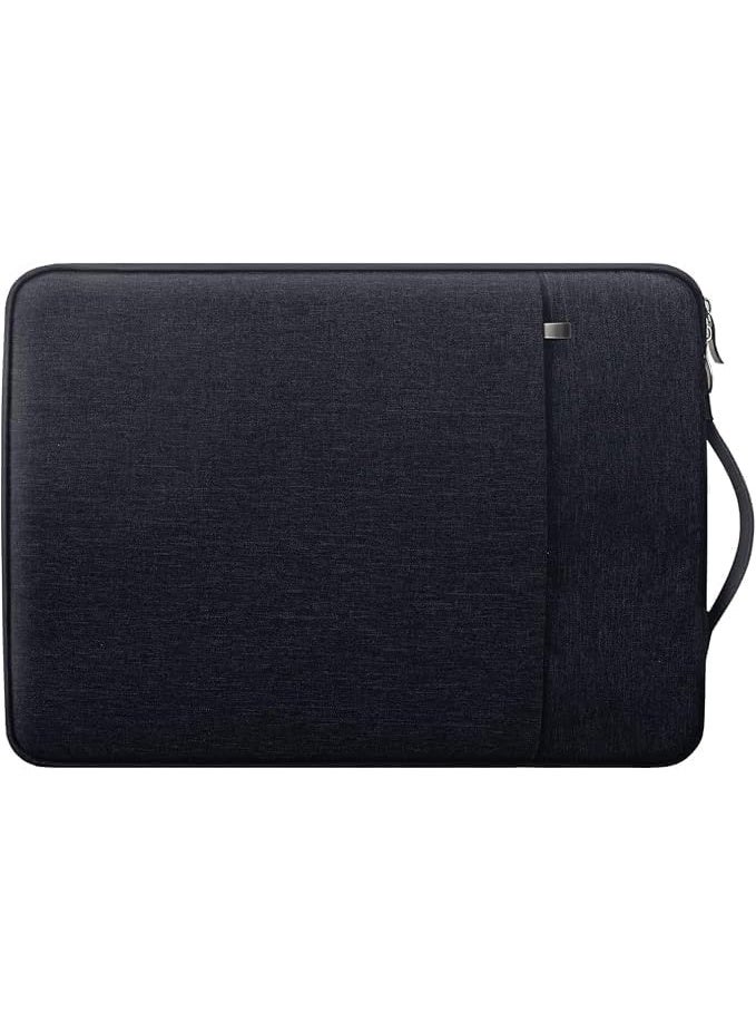 12.5-Inch Laptop Sleeve, Soft Protective Zipper Pouch for Notebooks and Tablets, Dark Grey - Image 1
