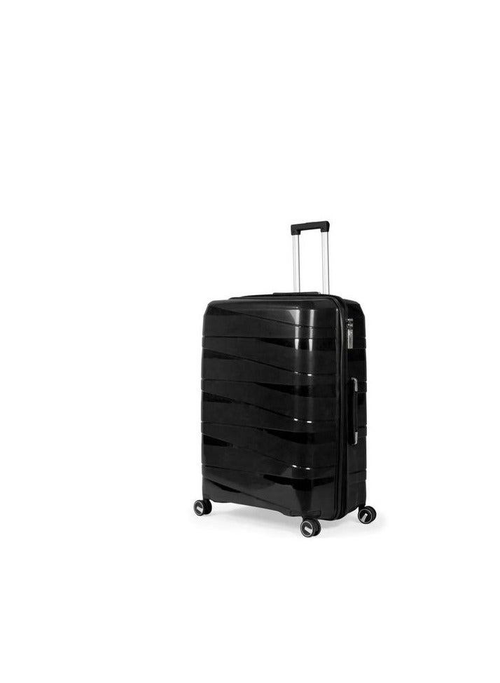 Anbrikable Luggage Trilli Bags Set and If You Want It, Double Expandable Zipper, 4 Selene Spinner and Hilts, K Reverse, Blueberry (B), Black  - Image 2