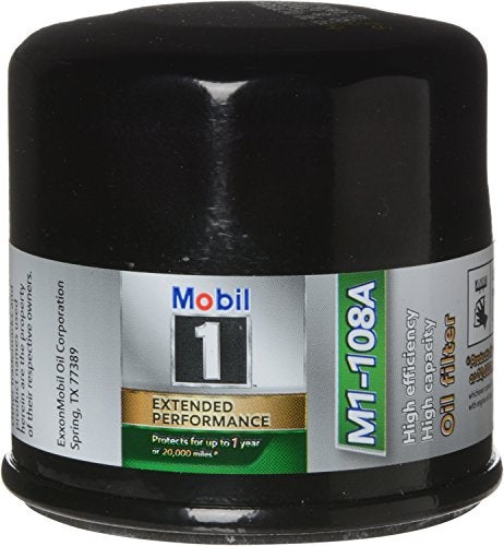 Mobil 1 M1-108A Extended Performance Oil Filter, Pack of 2 - Image 1