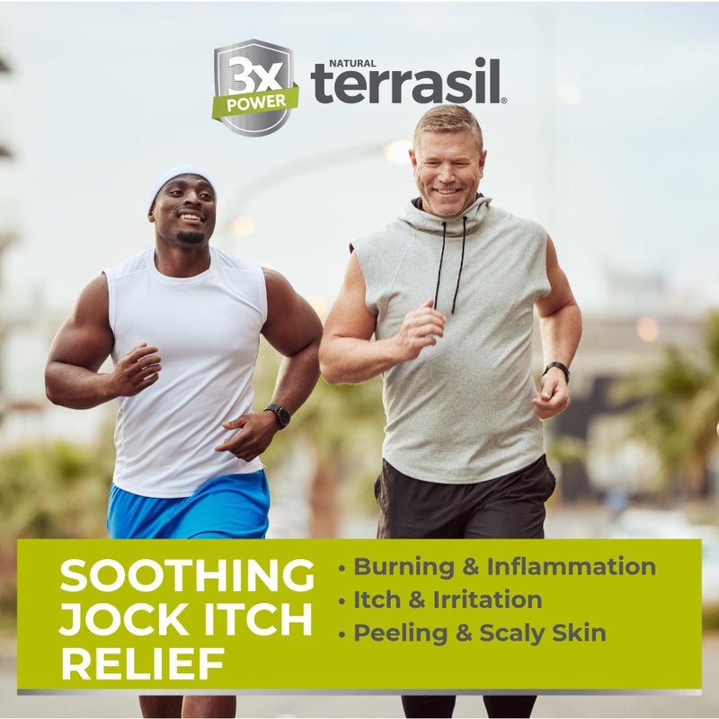 terrasil Antifungal Jock Itch Soap for Men, Fast Relief & Treatment from Burning, Itchy Skin, All-Natural Moisturizing Ingredients, Dermatologist Tested, 75g Bar - Image 2