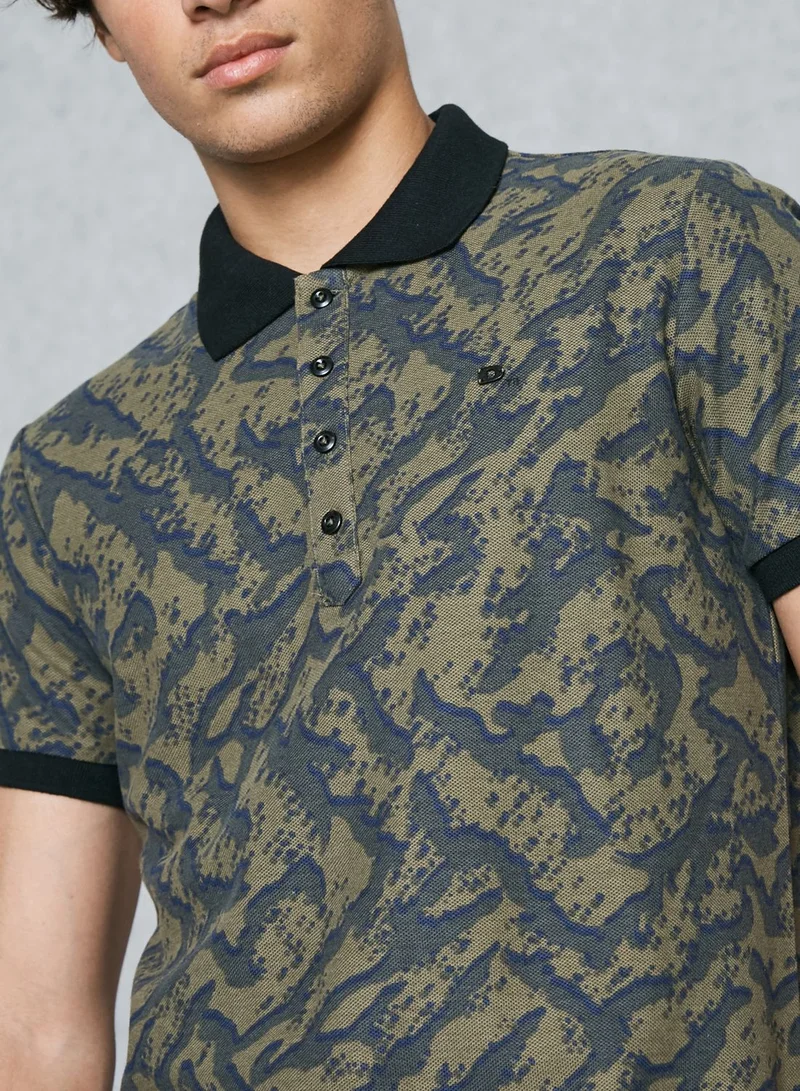 DIESEL Kain AOP Polo
