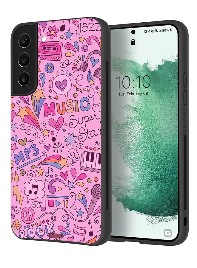 Tolwak Samsung Galaxy S21 Plus 5G Protective Case Cover Music Tags - Image 1